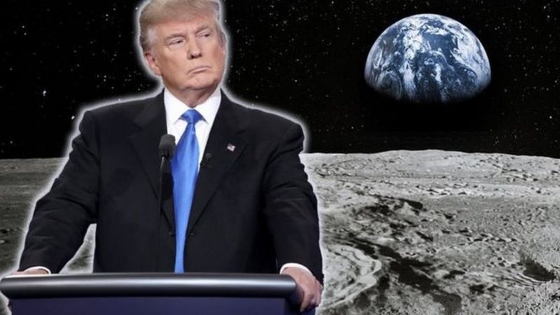 برنامه ترامپ برای استخراج معادن کره ماه!