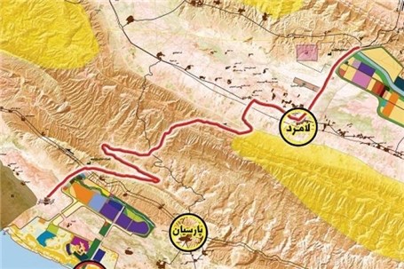 سرمایه گذاری ۴۰۰ میلیارد تومانی ایمیدرو برای احداث آزادراه لامرد به پارسیان